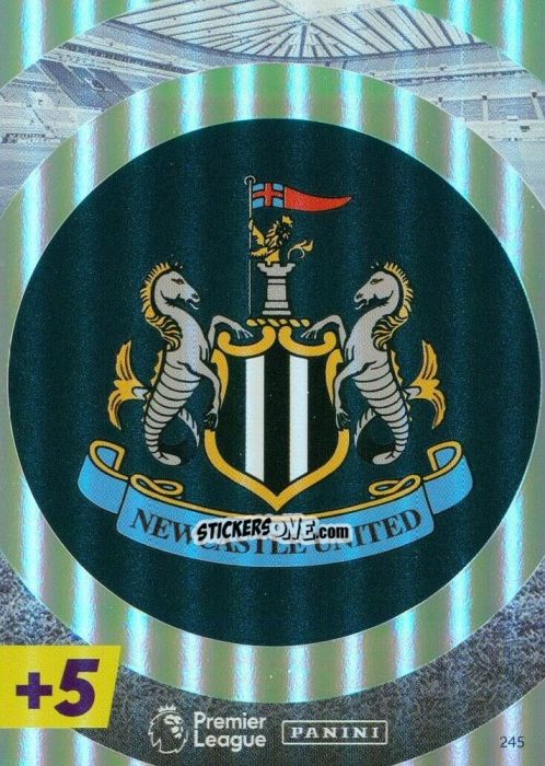 Figurina Newcastle United - English Premier League 2021-2022. Adrenalyn XL Plus n. 245 - Panini