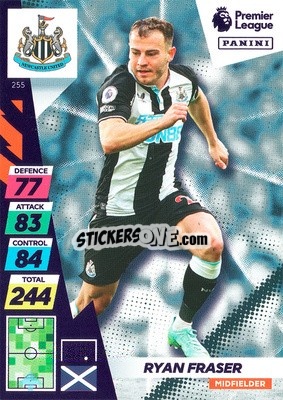 Sticker Ryan Fraser - English Premier League 2021-2022. Adrenalyn XL Plus - Panini