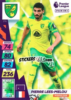 Sticker Pierre Lees-Melou - English Premier League 2021-2022. Adrenalyn XL Plus - Panini