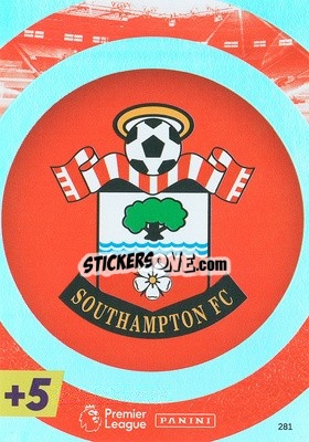 Sticker Southampton - English Premier League 2021-2022. Adrenalyn XL Plus - Panini