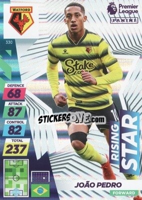 Sticker Joao Pedro - English Premier League 2021-2022. Adrenalyn XL Plus n. 330 - Panini