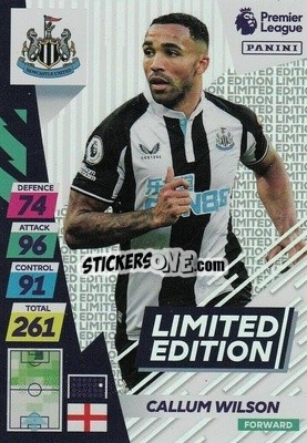 Sticker Callum Wilson - English Premier League 2021-2022. Adrenalyn XL Plus - Panini