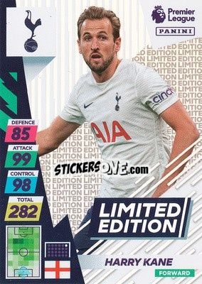 Sticker Harry Kane - English Premier League 2021-2022. Adrenalyn XL Plus - Panini