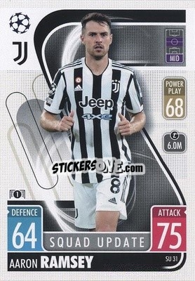 Cromo Aaron Ramsey - UEFA Champions League & Europa League 2021-2022. Match Attax Extra - Topps