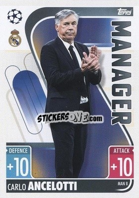 Sticker Marco Rose - UEFA Champions League & Europa League 2021-2022. Match Attax Extra n. MAN8 - Topps