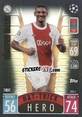 Figurina Sébastien Haller - UEFA Champions League & Europa League 2021-2022. Match Attax Extra - Topps