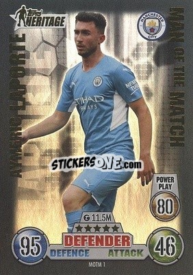 Sticker Aymeric Laporte - UEFA Champions League & Europa League 2021-2022. Match Attax Extra n. MOTM1 - Topps