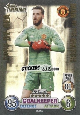 Cromo David De Gea