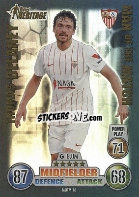 Sticker Thomas Delaney - UEFA Champions League & Europa League 2021-2022. Match Attax Extra - Topps