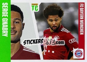 Sticker Serge Gnabry - Top Class 2022 n. 252 - Panini