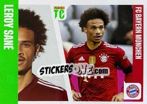 Sticker Leroy Sané - Top Class 2022 n. 254 - Panini