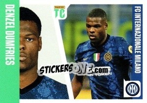 Sticker Denzel Dumfries - Top Class 2022 n. 291 - Panini