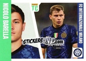Sticker Nicolò Barella - Top Class 2022 n. 296 - Panini