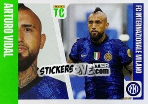 Sticker Arturo Vidal - Top Class 2022 n. 298 - Panini