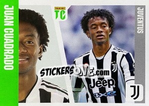 Sticker Juan Cuadrado - Top Class 2022 n. 314 - Panini
