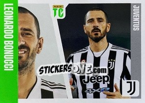 Sticker Leonardo Bonucci - Top Class 2022 n. 316 - Panini