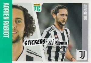 Sticker Adrien Rabiot - Top Class 2022 n. 323 - Panini