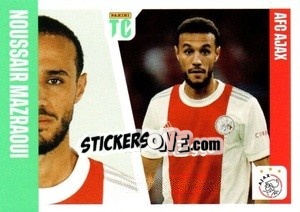 Sticker Noussair Mazraoui - Top Class 2022 n. 338 - Panini