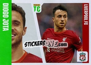 Sticker Diogo Jota - Top Class 2022 n. 62 - Panini