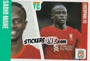 Sticker Sadio Mané - Top Class 2022 n. 63 - Panini