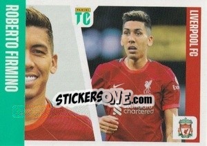 Sticker Roberto Firmino - Top Class 2022 n. 64 - Panini