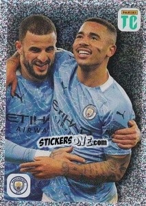 Sticker Kyle Walker / Gabriel Jesus - Top Stats - Top Class 2022 n. 69 - Panini