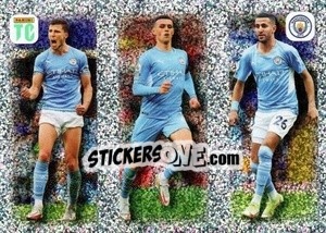 Sticker Rúben Dias / Foden / Mahrez - Key Player