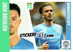 Sticker Jack Grealish - Top Class 2022 n. 87 - Panini