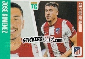 Cromo José Giménez - Top Class 2022 - Panini