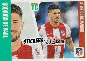 Sticker Rodrigo De Paul - Top Class 2022 n. 127 - Panini