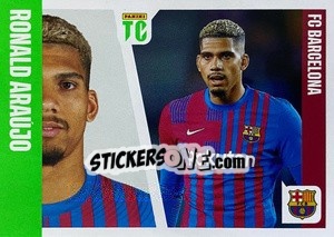 Sticker Ronald Araújo - Top Class 2022 - Panini