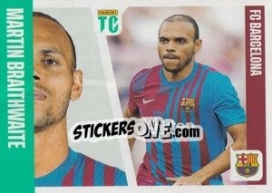 Sticker Martin Braithwaite - Top Class 2022 n. 157 - Panini