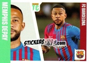 Sticker Memphis Depay - Top Class 2022 n. 160 - Panini