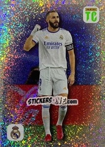 Sticker Karim Benzema - Top Stats - Top Class 2022 - Panini