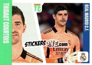 Sticker Thibaut Courtois - Top Class 2022 - Panini