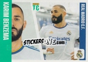 Sticker Karim Benzema - Top Class 2022 n. 184 - Panini