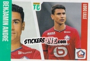 Sticker Benjamin André - Top Class 2022 - Panini