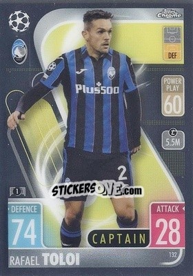 Sticker Rafael Toloi - Uefa Champions League Chrome 2021-2022. Match Attax n. 132 - Topps