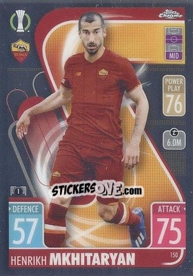 Cromo Henrikh Mkhitaryan - Uefa Champions League Chrome 2021-2022. Match Attax - Topps