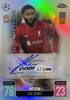 Sticker Joe Gomez