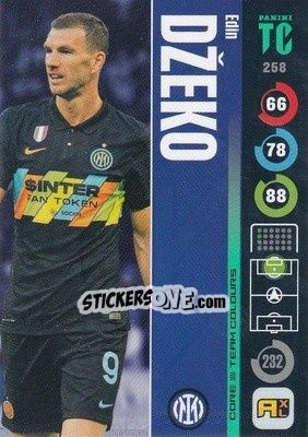 Figurina Edin Džeko - Top Class 2021-2022. Adrenalyn Xl - Panini