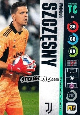Sticker Wojciech Szczesny - Top Class 2021-2022. Adrenalyn Xl n. 19 - Panini