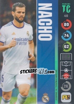 Cromo Nacho - Top Class 2021-2022. Adrenalyn Xl - Panini