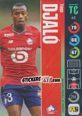 Sticker Tiago Djaló - Top Class 2021-2022. Adrenalyn Xl - Panini