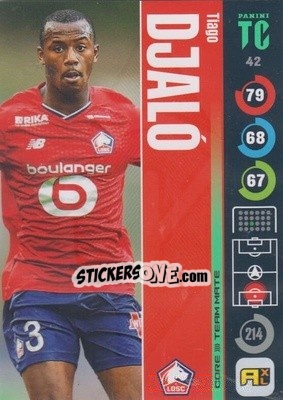 Figurina Tiago Djaló - Top Class 2021-2022. Adrenalyn Xl - Panini