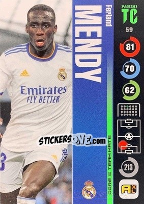 Figurina Ferland Mendy - Top Class 2021-2022. Adrenalyn Xl - Panini