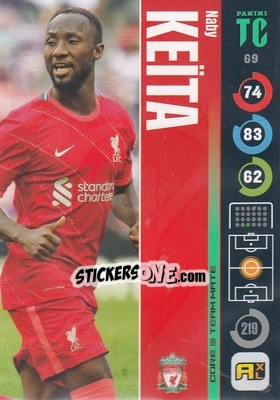 Cromo Naby Keita - Top Class 2021-2022. Adrenalyn Xl - Panini