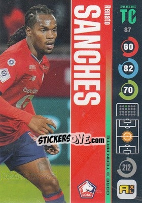 Sticker Renato Sanches - Top Class 2021-2022. Adrenalyn Xl n. 87 - Panini