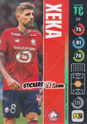 Sticker Xeka - Top Class 2021-2022. Adrenalyn Xl - Panini