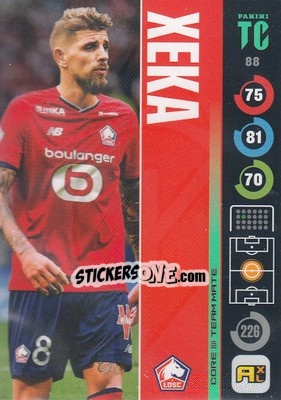 Figurina Xeka - Top Class 2021-2022. Adrenalyn Xl - Panini